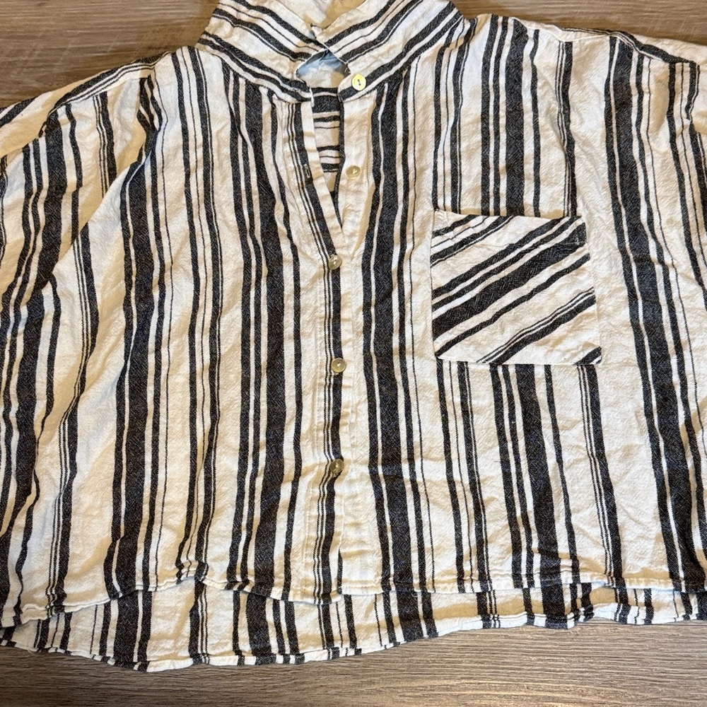 Linen Striped Matching Set - Picture 8 of 9